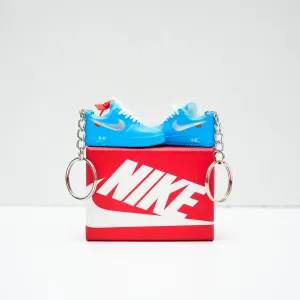 3D Sneaker Keychain With Box - Nike AF1 x Off-White Unc