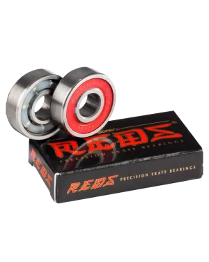 608 8mm Bearings (2 Pack) in REDS