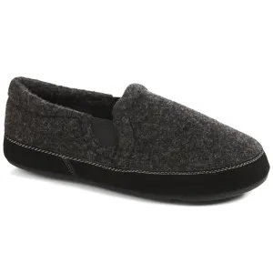 Acorn Men's Fave Gore Slipper Black Tweed