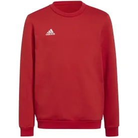 Adidas Entrada 22 Sweat Top Red H57473 116Cm