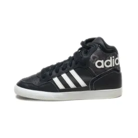 Adidas Extaball High-Top Sneakers Pu Leather Black Colour For Women