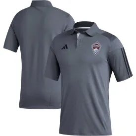 adidas Men's Gray 2023 Colorado Rapids Training Polo