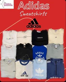 Adidas Premium Sweatshirts  mostly embroidered including vintage pcs