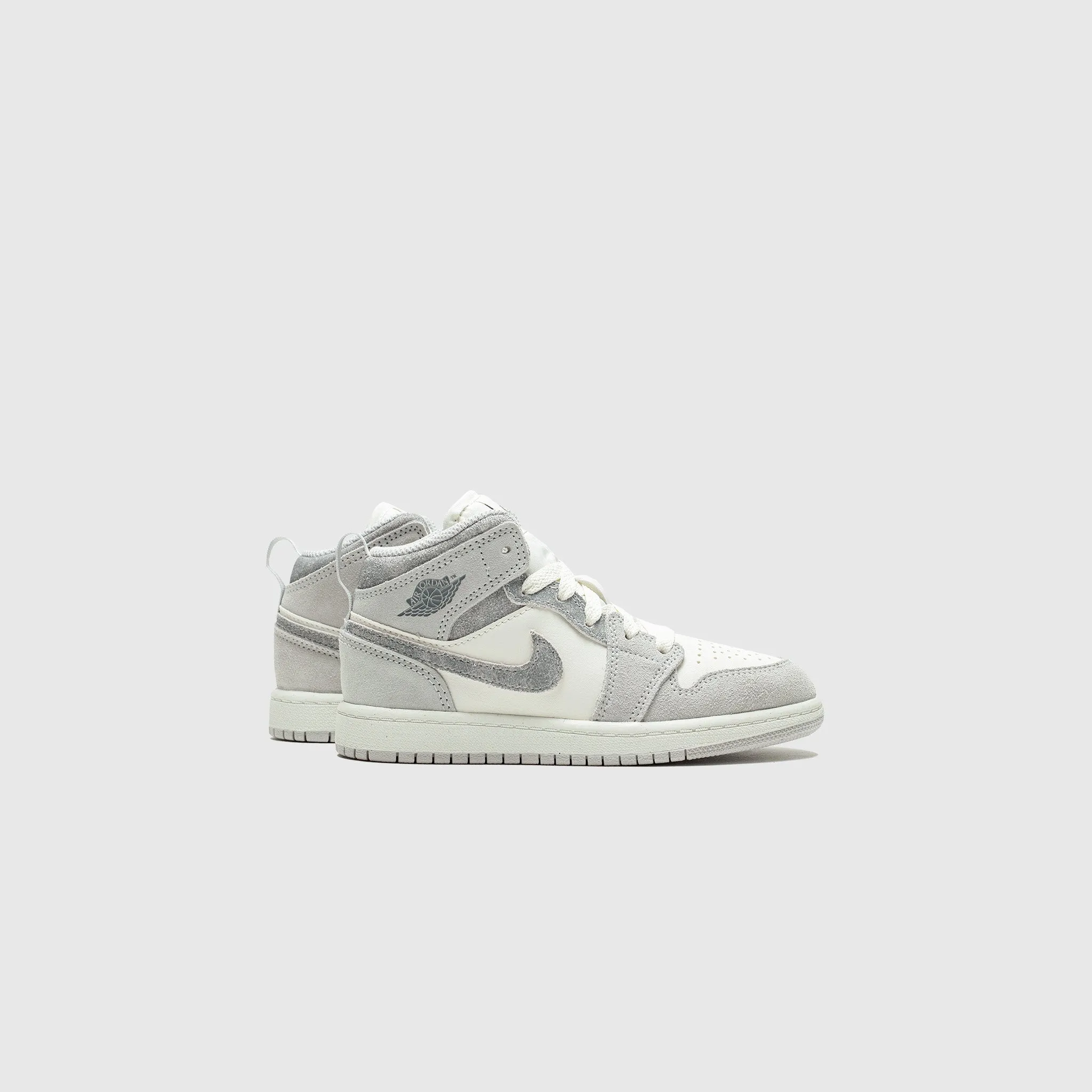 AIR JORDAN 1 MID SE (PS) "NEUTRAL GREY"