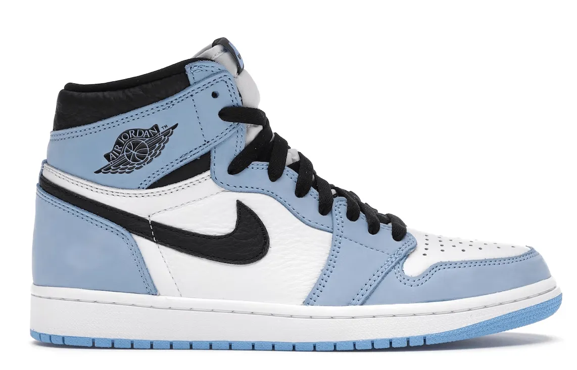 Air Jordan 1 Retro High White University Blue Black