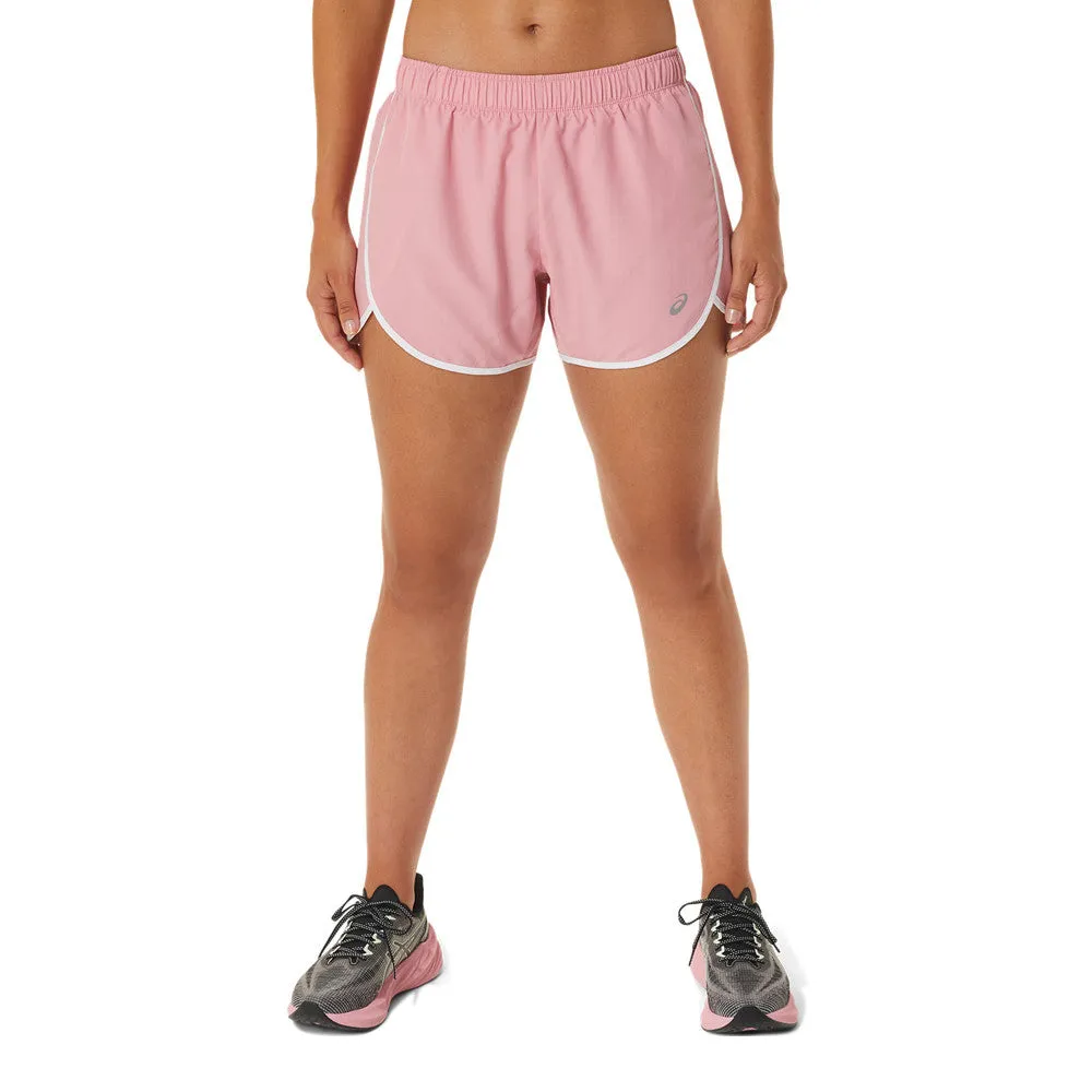 Asics Women's Icon Shorts 4" - Baby Pink