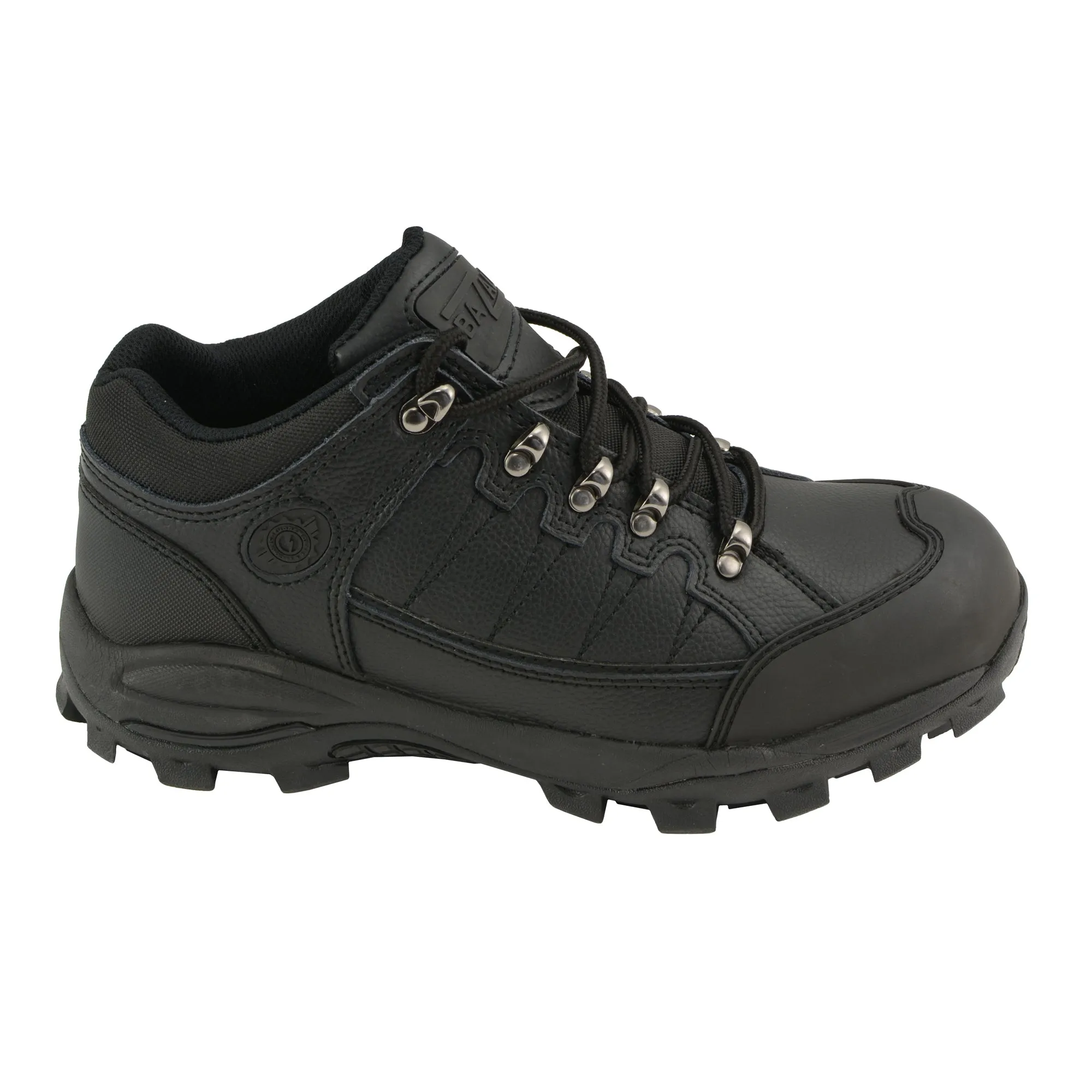 BAZALT-MBM9127ST-BAZALT-Men's Black Water & Frost Proof Leather Shoe w/ Composite Toe-BLK-7