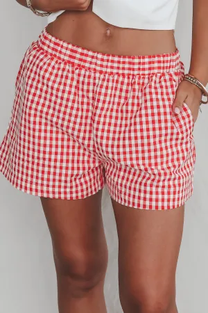 DEAL Pretty Pretty Please Plaid Boxer Shorts