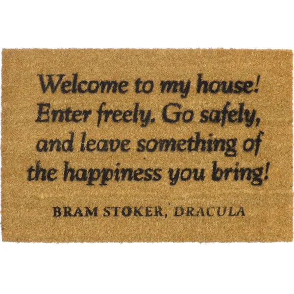 Dracula Doormat