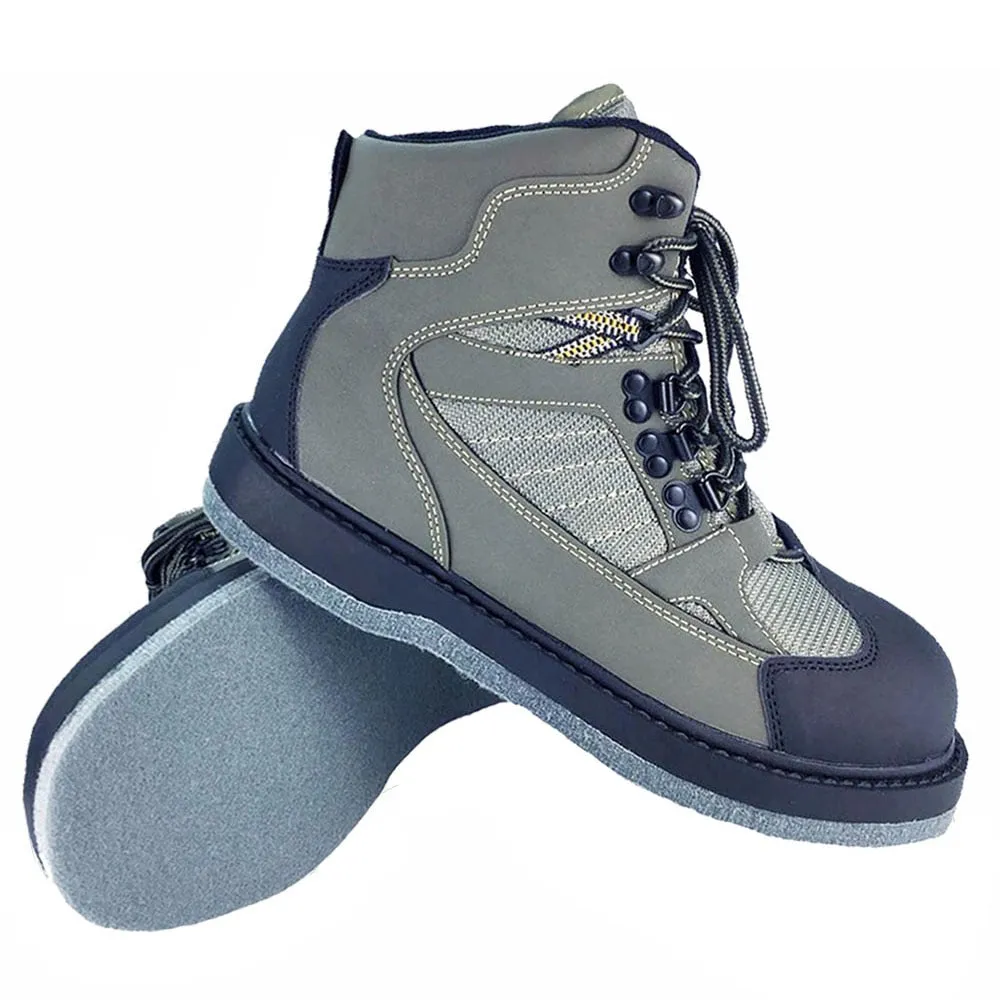 Fly Fishing Wading Shoes Aqua Sneakers Rock Sports Felt Sole Boots No-slip Outdoor Hunting Water Waders For Fish Pants Clothing