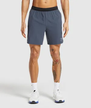 Gymshark Speed 7" Shorts - Titanium Blue