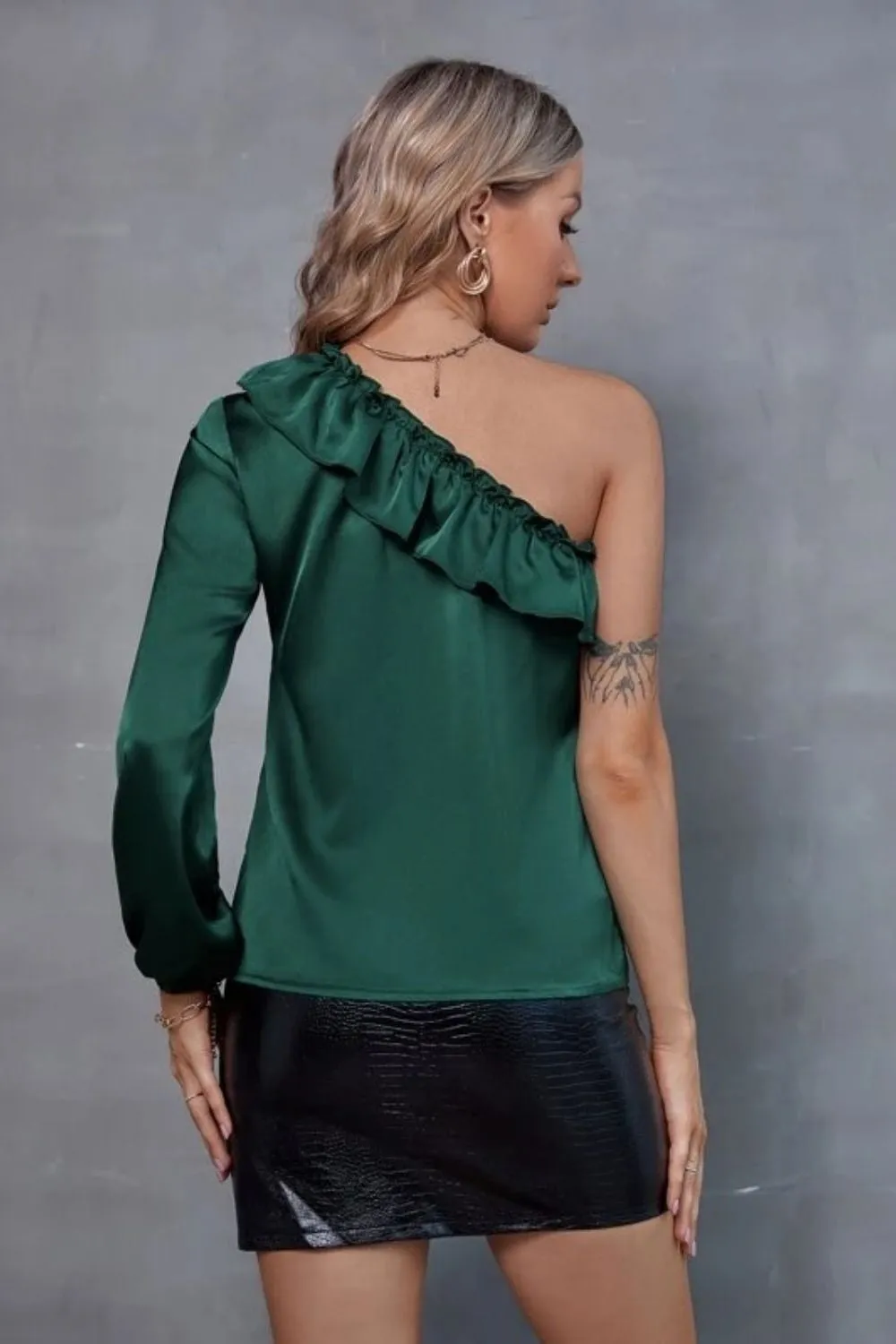 Higher Love Green Top