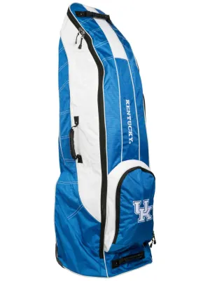 Kentucky Wildcats Team Golf Blue Golf Clubs Wheeled Luggage Travel Bag