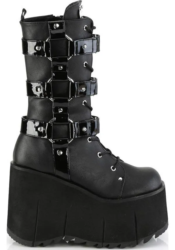 KERA-110 [Black] | PLATFORM BOOTS [PREORDER]