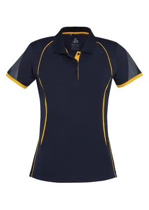 Ladies Razor Polo Navy/Gold