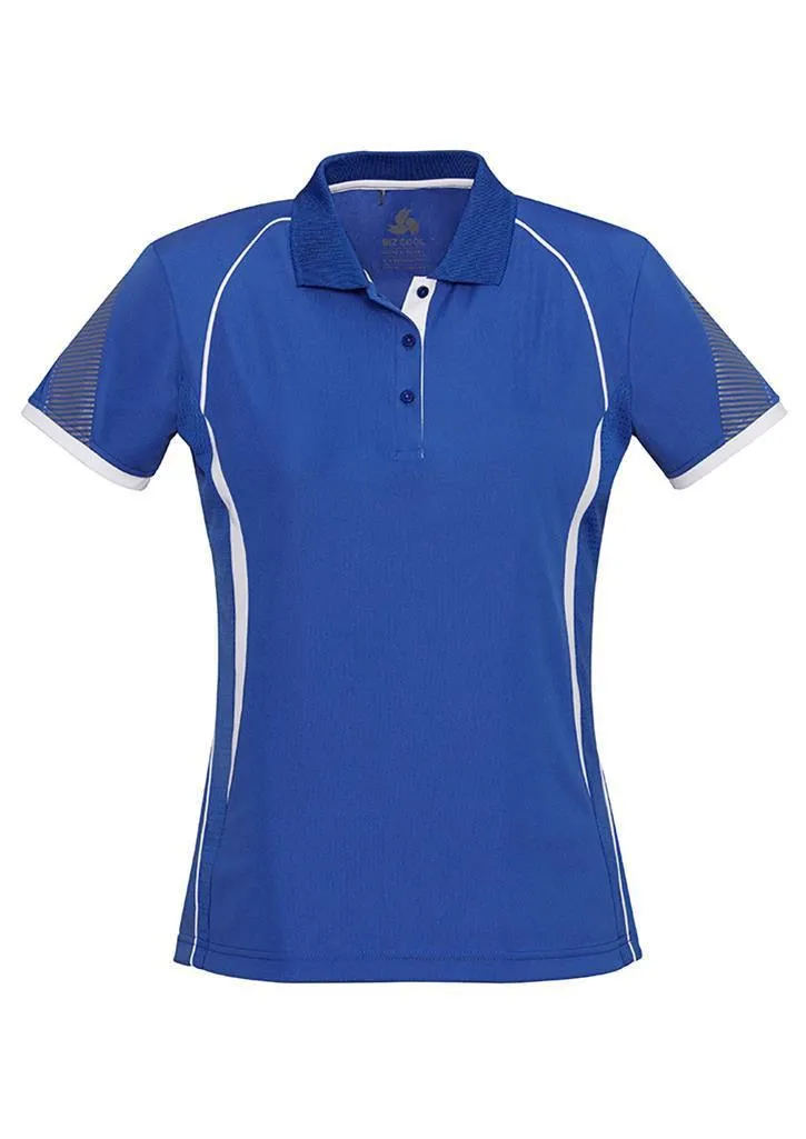 Ladies Razor Polo Royal/White