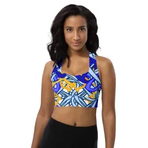 Longline sports bra Circular