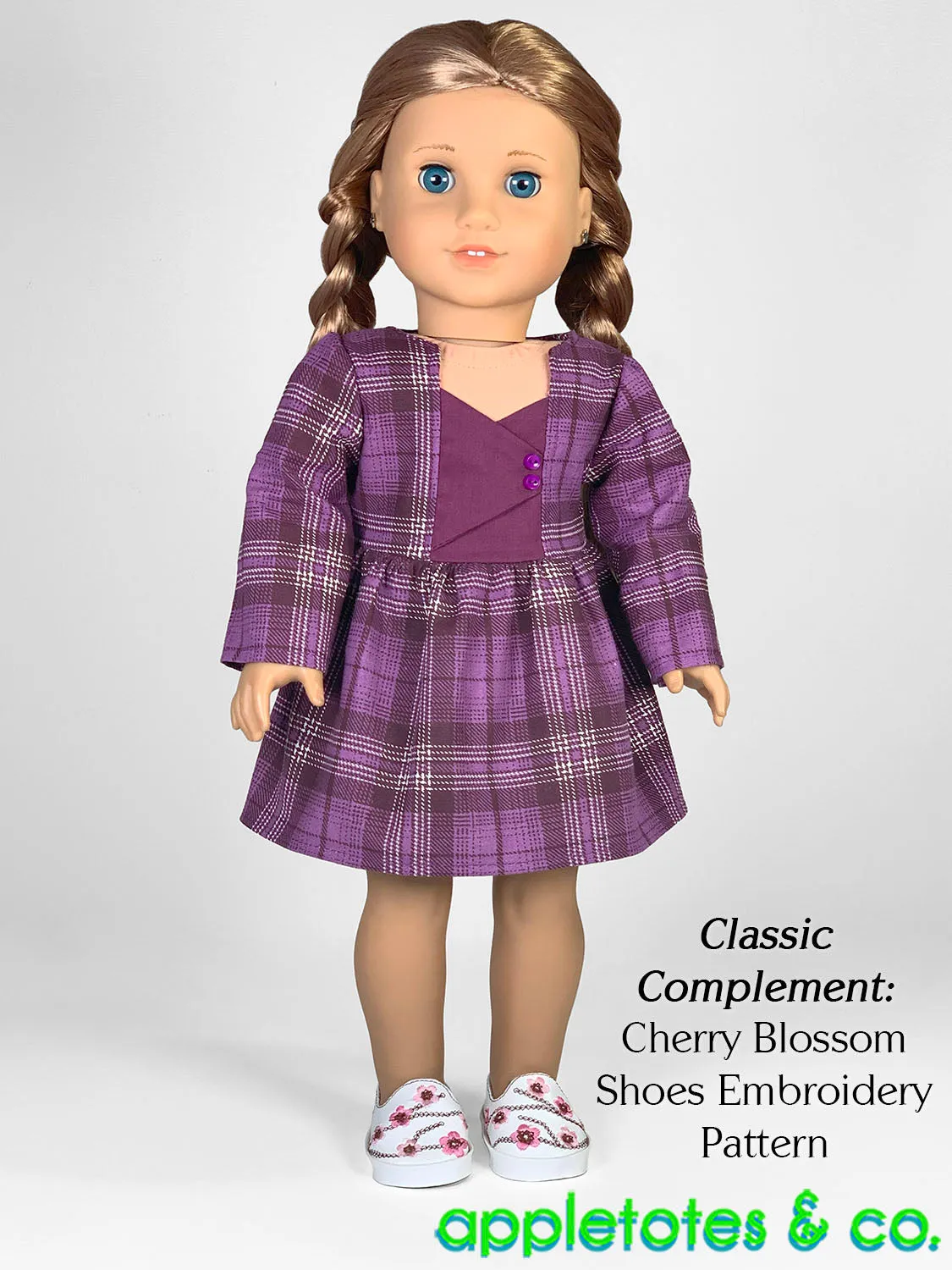 Luna Dress 18 Inch Doll Sewing Pattern