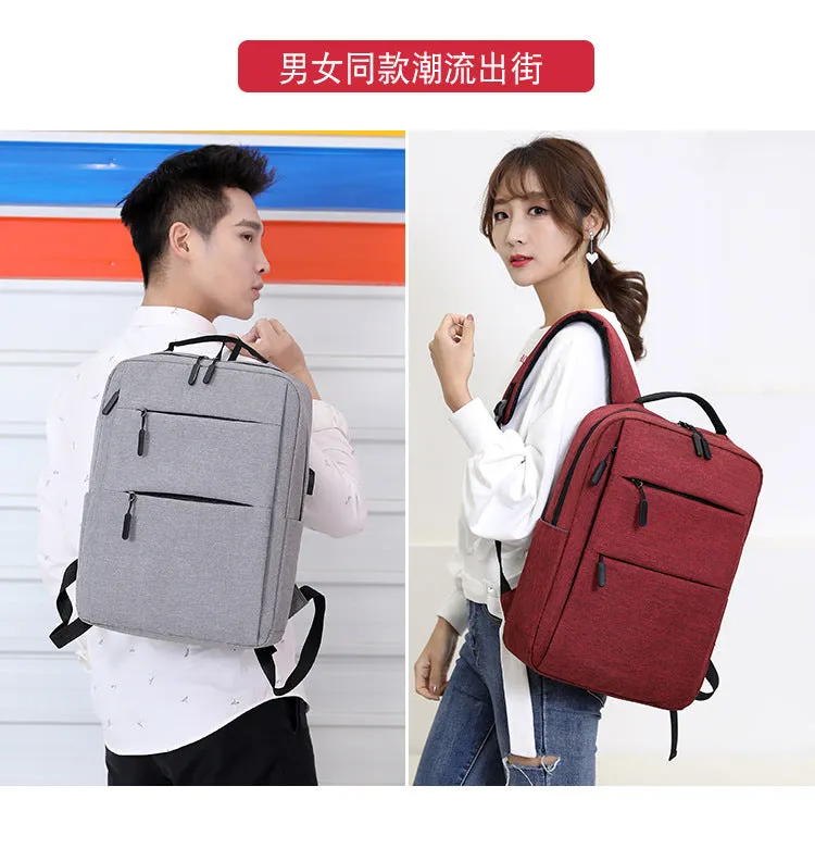 Outdoor sports and leisure canvas backpack