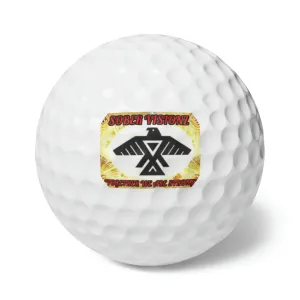 Sober Visionz Golf Balls, 6pcs