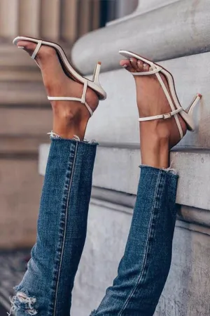 strappy High Heel Sandals