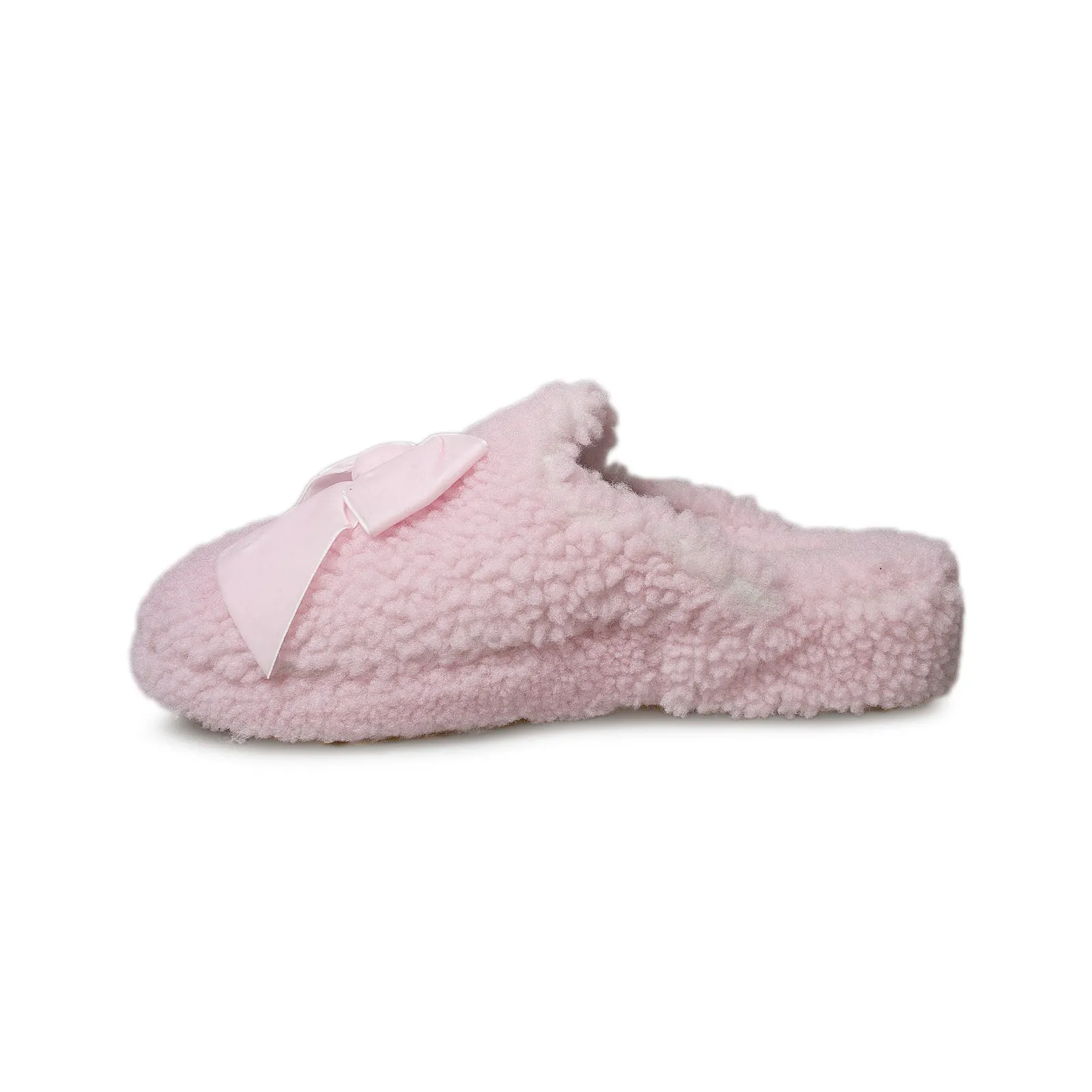 UGG Addison Velvet Bow Seashell Pink Slippers - Women's