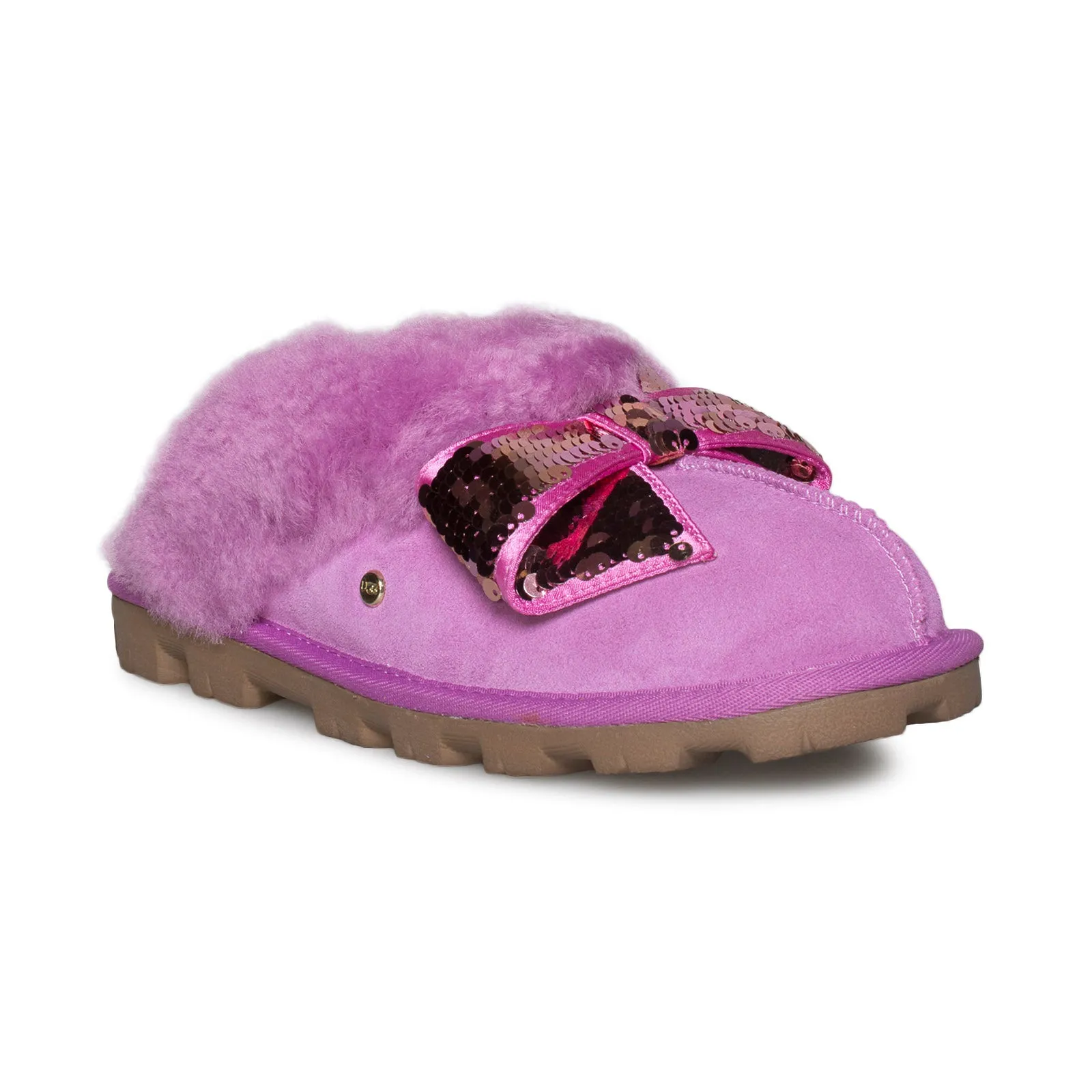 UGG Coquette Sequin Bow Bodacious Slippers - Women's