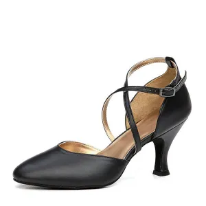 Women's Real Leather 7.5cm Heels Ballroom Dance Shoes/Modern Shoes